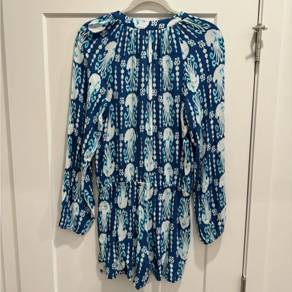 ⭐️ NWOT Lily Pulitzer: Long-Sleeve Patterned Romper ⭐️ - Picture 6 of 6